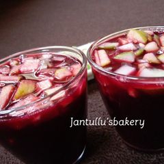 A picture of Zobo fruits punch.