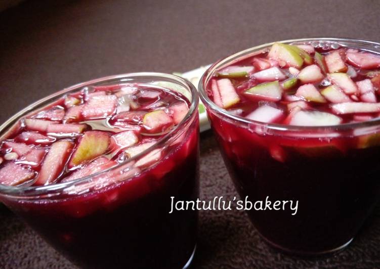 Zobo fruits punch