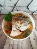 Sop Kepala Ikan Salmon