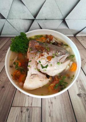 Foto resep Sop Kepala Ikan Salmon