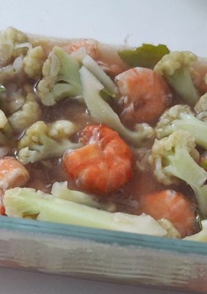 Foto resep Tumis Udang Kembang Kol