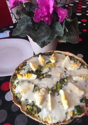 Una foto de Tarta de acelga y zapallito 🥧