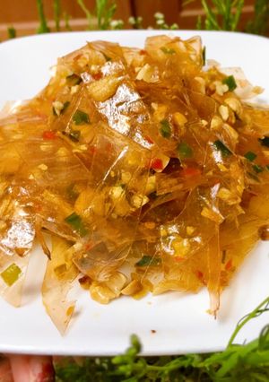 Hình của món Bánh tráng trộn.