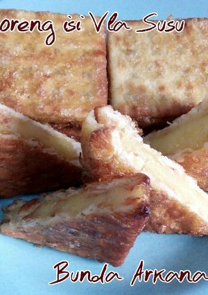 Foto resep Gabin goreng isi Vla susu