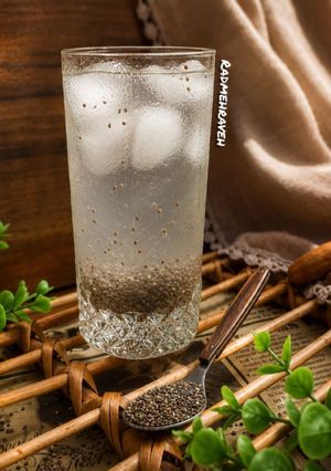 عکسی از دستور شربت آبلیمو با دانه چیا