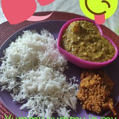 A picture of Kala Chana ka gudla.