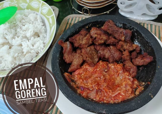 Empal Goreng Sambel Trasi