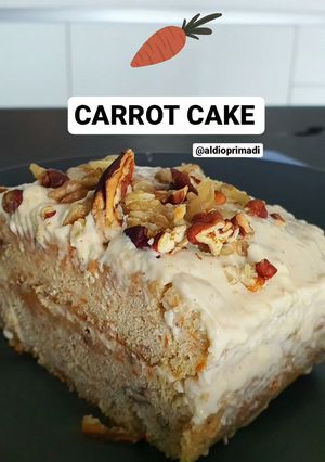 Foto resep Carrot Cake with Spiced Cream Cheese Frosting - AAP Recipe