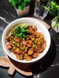 GAJAR MATAR DRY CURRY with METHI