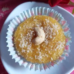 A picture of Steamed Rice cup cake.