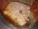 Budín de pan con nueces