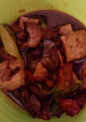 Foto resep Ati Ampela Tahu masak kecap