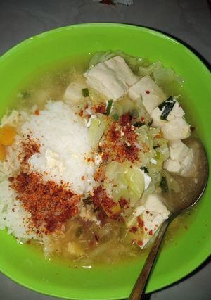 Foto resep Sup tahu sederhana