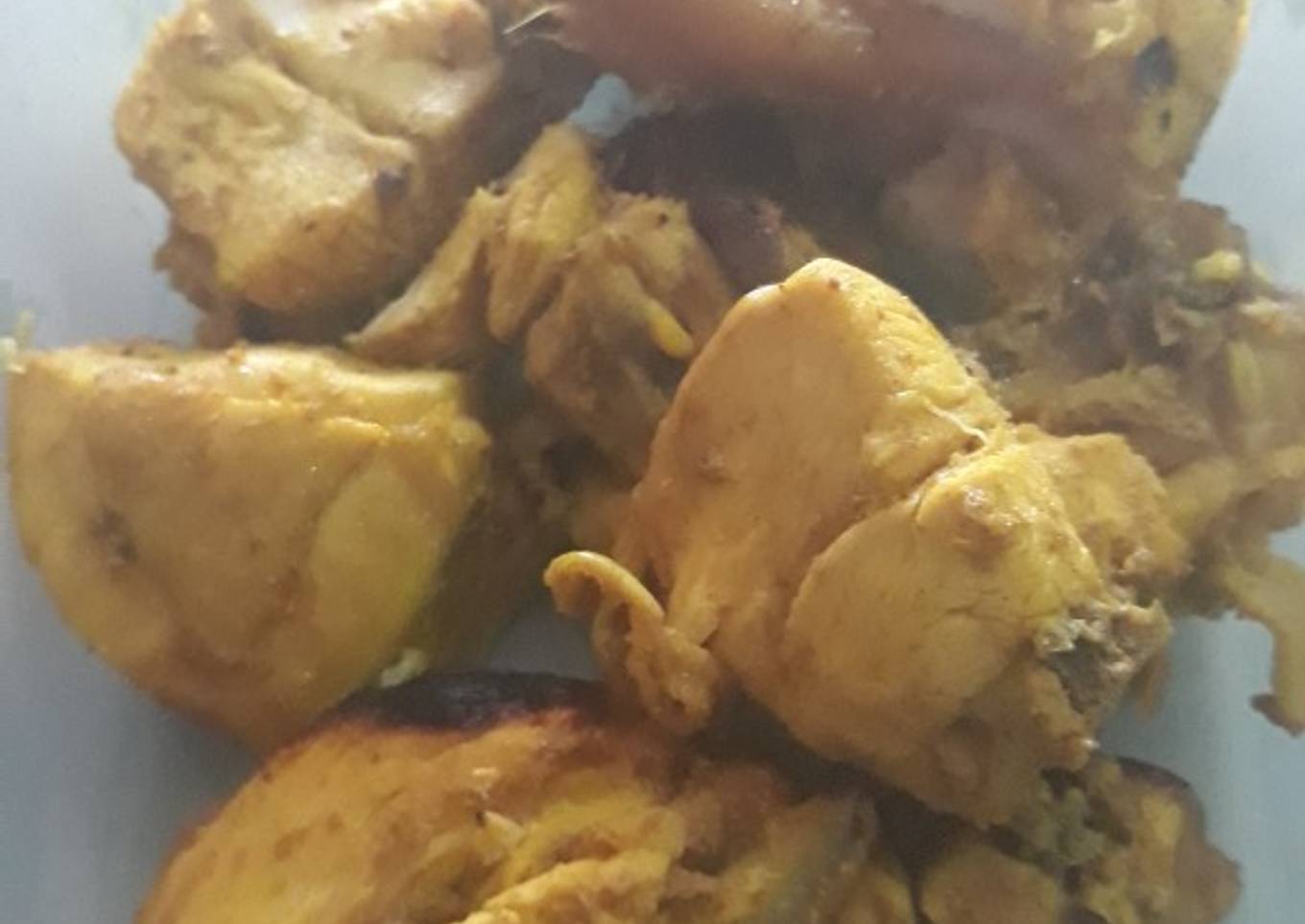 Ayam ungkep bumbu racik