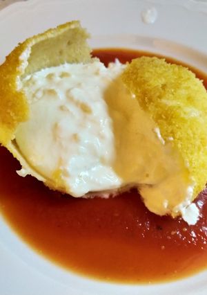 Foto di Burrata fritta