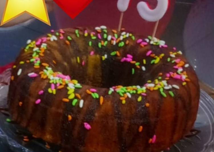 How to Make Ultimate Donut marble cake