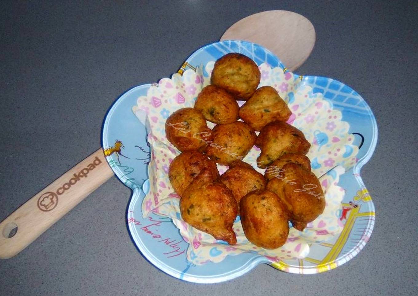 Buñuelos de bacalao sin gluten