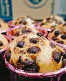 Bánh muffin cà phê chocolate chip