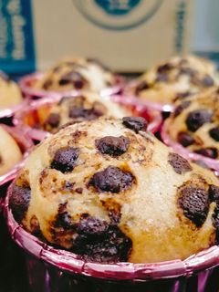 Hình của món Bánh muffin cà phê chocolate chip.