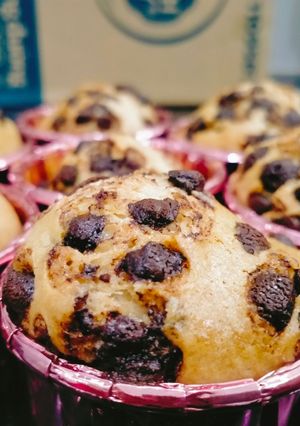 Hình của món Bánh muffin cà phê chocolate chip.