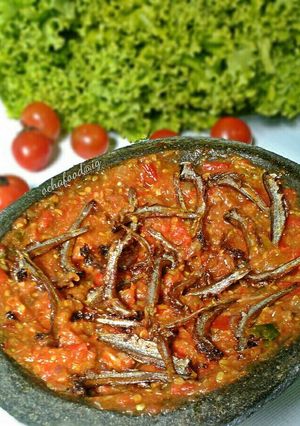 Foto resep Sambal tomat teri bada