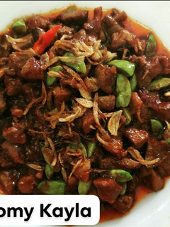 Foto resep Sambel goreng ati ampela + pete