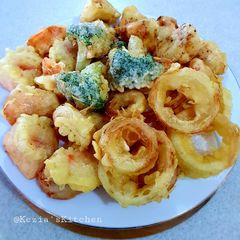 Deep Fry Vegetables Tempura A picture of Deep Fry Vegetables Tempura.