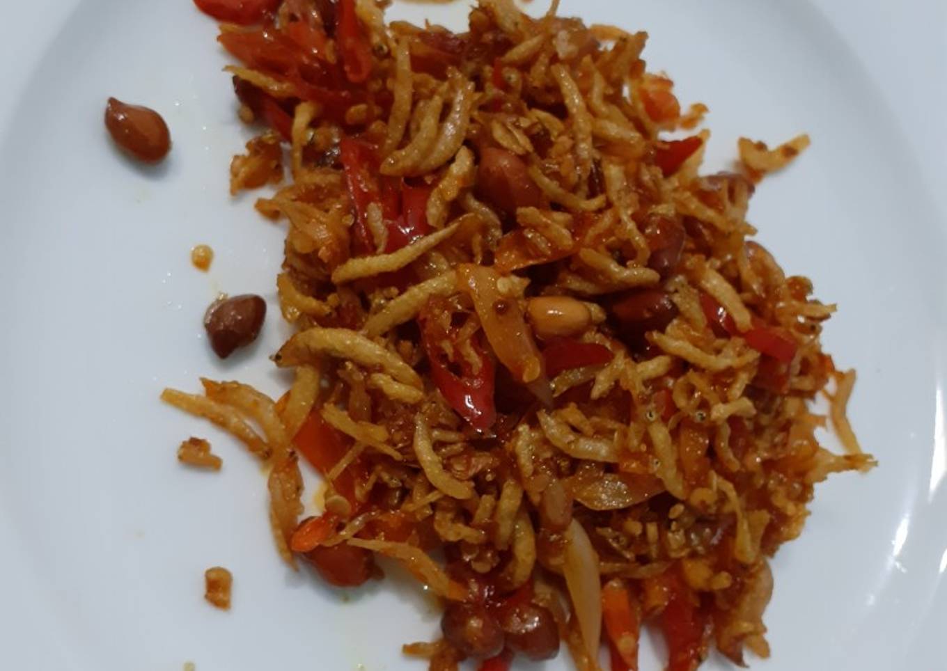 Teri Kacang Cepat Enak Tanpa Ulek