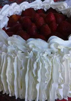 Una foto de Torta de Frutilla