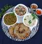 Recipe Gujarati thali: Jowar rotla with baigan bharta, pulav and kadhi which Delicious