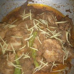 A picture of Chicken shanwari karrhai.