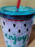 Licuado de banana con açaí