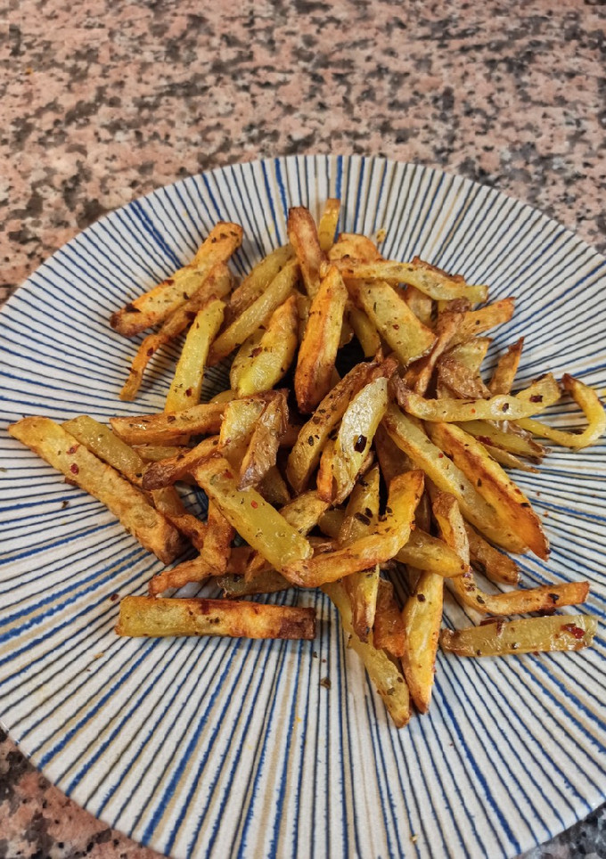 Una foto de Patatas especiadas en Airfryer