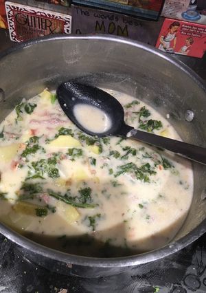 A picture of Zuppa Tuscano Olive Garden .