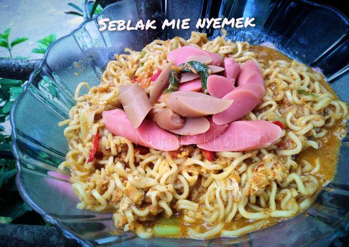 Resep Seblak mie nyemek Resep Seblak mie nyemek