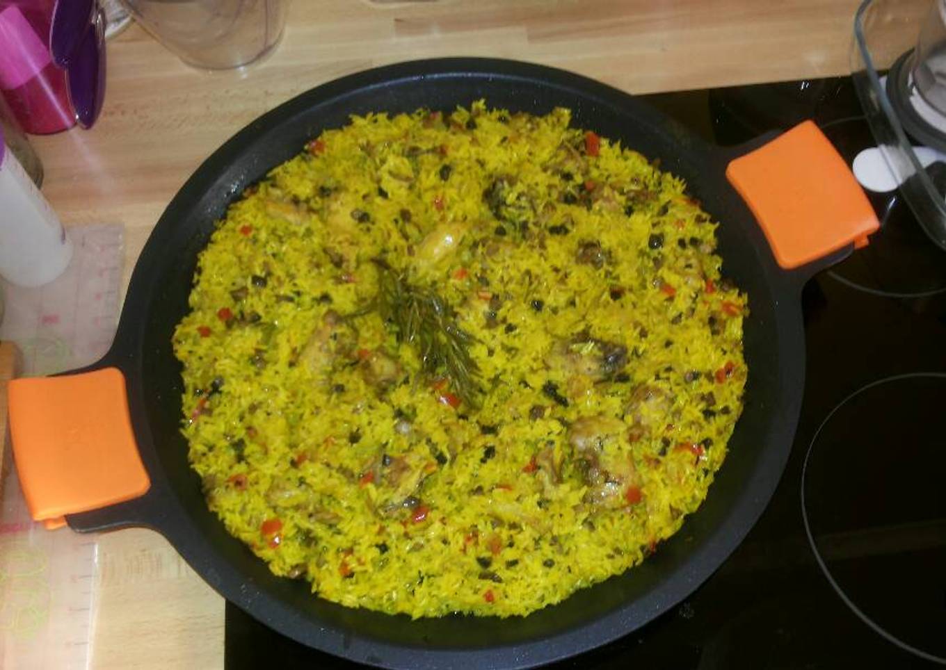 Paella tricolor de Ossi