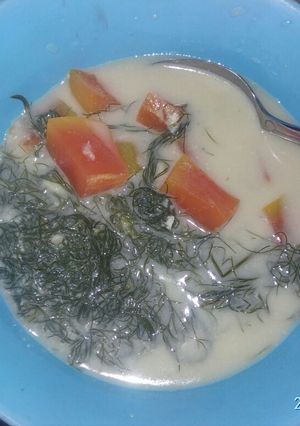 Foto resep Sayur Bobor Daun Adas dan Pepaya Mengkal