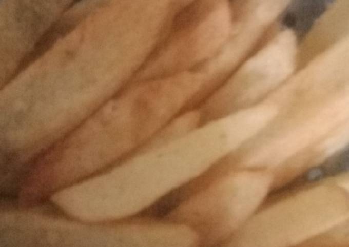 Cara Bikin Kentang goreng crispy Enak