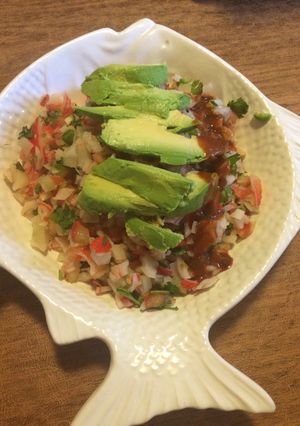 Una foto de Ceviche de Jaiba (surimi)