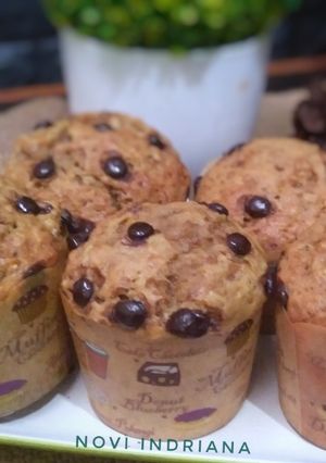 Foto resep Banana Muffin No Mixer