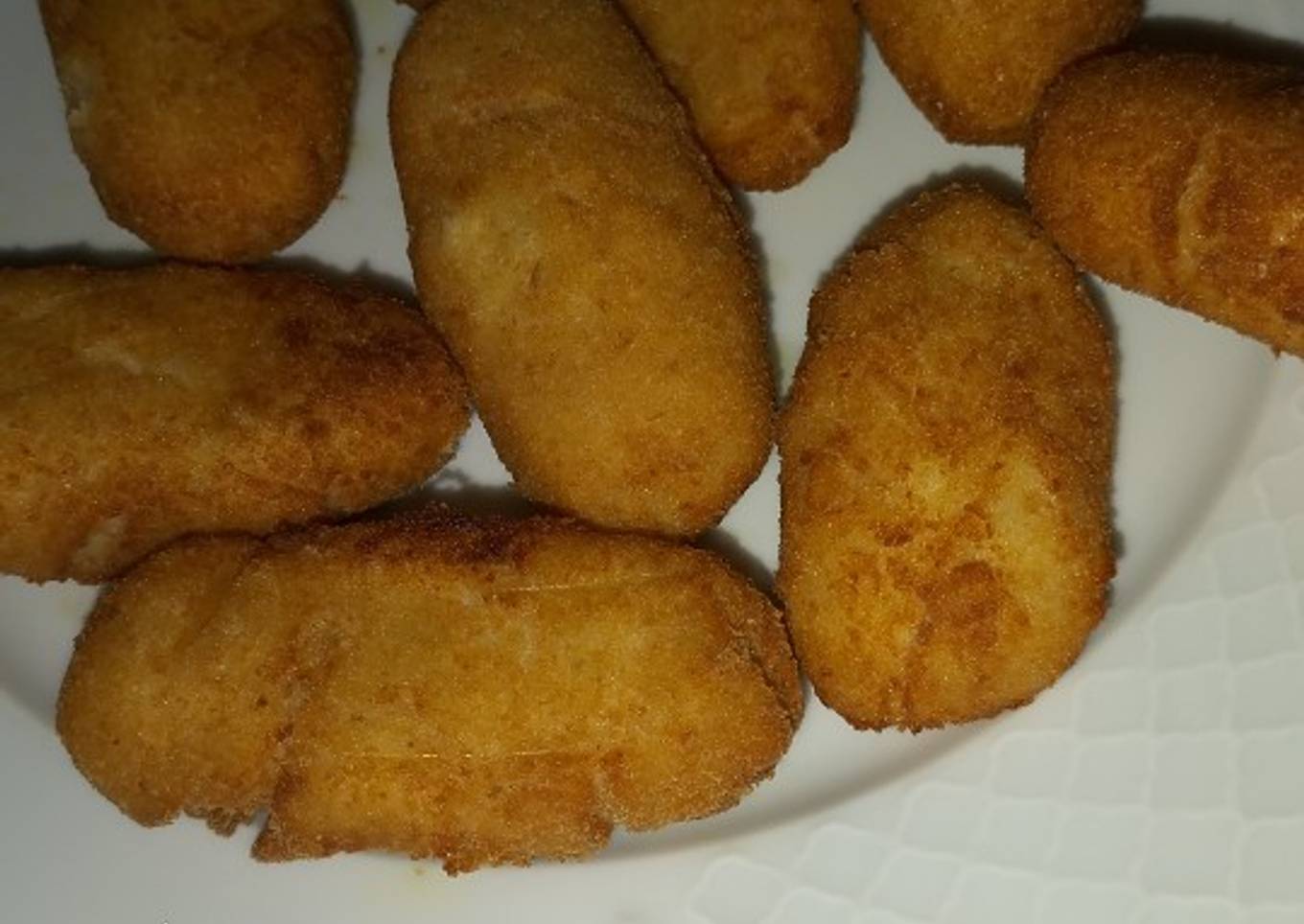Croquetas caseras de pollo 😋👌