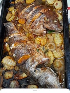 صورة لوصفة صينية سمك بالبطاطس