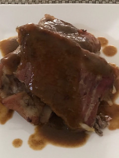 Una foto de Costillitas de cerdo al horno