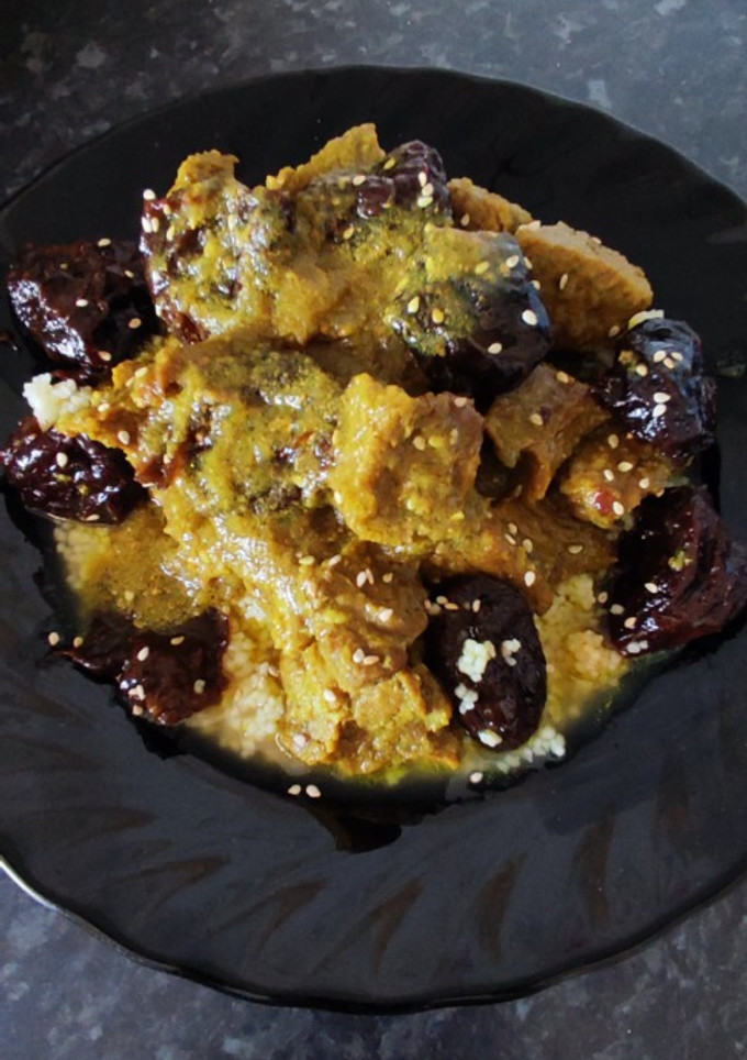 Una foto de Ternera con ciruelas caramelizadas en Olla GM D