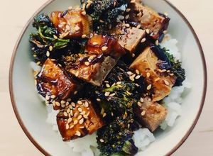Foto di Tofu e broccoli arrosto in salsa teriyaki