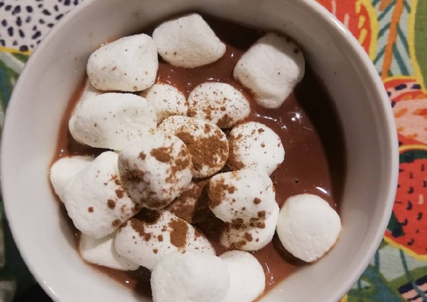 Chocolate caliente con Marshmallow