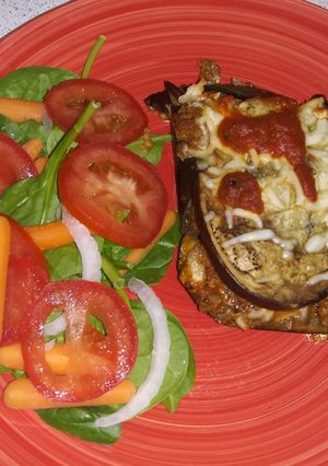Una foto de Lasagna de berenjena