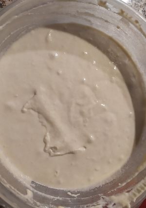 Una foto de Biga masa madre con levadura