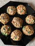 Cranberry Hazelnuts Goat cheese truffles