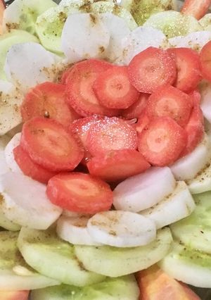 A picture of Vegitable salad.